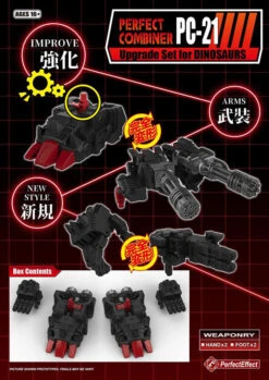 Perfect Effect PE PC-21 Perfect Combiner Upgrade Kit For POTP Volcanicus -Prime Collectibles Store d85522cd4d
