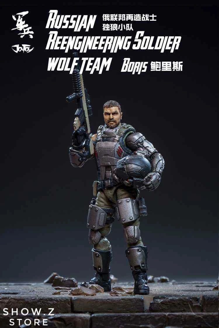 JoyToy Source Acid Rain 1/18 Russian Reengineering Soldier Wolf Team Set Of 3 Figures 9 JoyToy Source Acid Rain 1/18 Russian Reengineering Soldier Wolf Team Set Of 3 Figures - Image 7