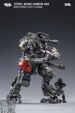 JoyToy Source 1/25 H05 Steel Bone Attack Mecha Military Green Color W/ Pilot -Prime Collectibles Store da58654f17