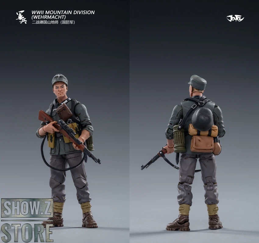 JoyToy Source 1/18 WWII German Wehrmacht Mountain Division Unit Set Of 5 15 JoyToy Source 1/18 WWII German Wehrmacht Mountain Division Unit Set Of 5 - Image 13