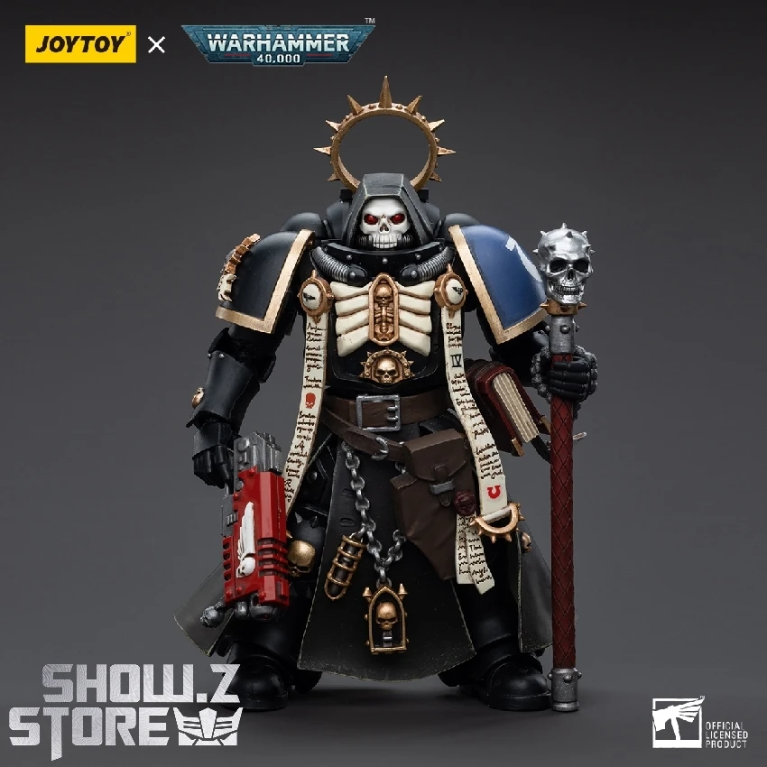 JoyToy Source 1/18 Warhammer 40K Ultramarines Primaris Chaplain Brother Varu 3 JoyToy Source 1/18 Warhammer 40K Ultramarines Primaris Chaplain Brother Varu