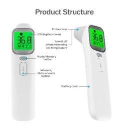 FDA Approved Multi-Purpose Non-Contact Infrared Forehead Thermometer -Prime Collectibles Store dc972196b2