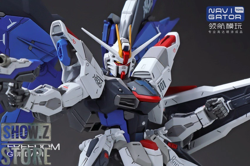 Navigator Toys Pre-Painted & Pre-Assembled Bandai ZGMF-X10A Freedom Gundam Ver.2.0 8 Navigator Toys Pre-Painted & Pre-Assembled Bandai ZGMF-X10A Freedom Gundam Ver.2.0 - Image 6