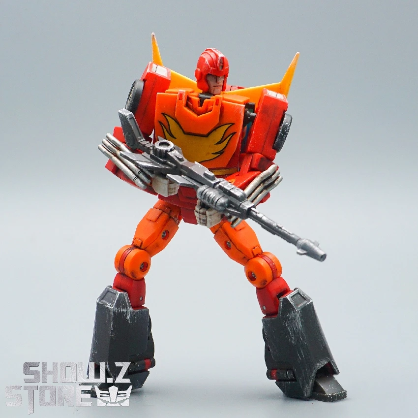 MechFansToys MS-19C Flame Commander Rodimus Prime Battle Damaged Version 3 MechFansToys MS-19C Flame Commander Rodimus Prime Battle Damaged Version