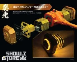 Pose Toy Pose+ Metal Series The King Of Braves GaoGaiGar GoldyMarg & Star GaoGaiGar Option Set Deluxe Version -Prime Collectibles Store dfd5de91be