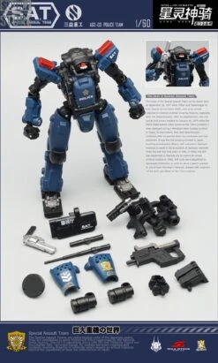 MechFansToys AGS-03 Stellar Knights Police Team -Prime Collectibles Store e0eb517151