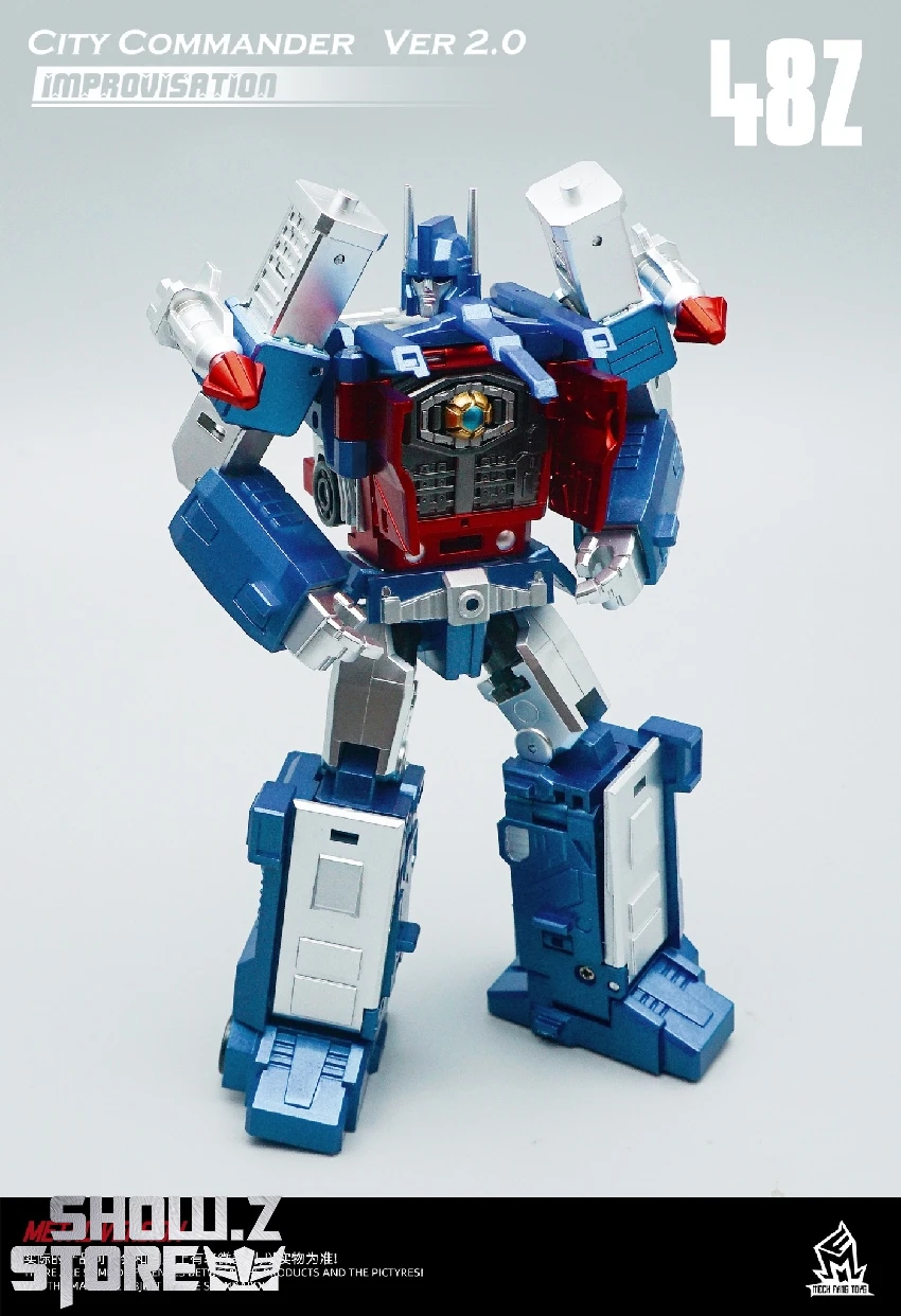 MechFansToys MF-48Z City Commander Ultra Magnus Metallic Version 3 MechFansToys MF-48Z City Commander Ultra Magnus Metallic Version
