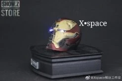X-Space Studio 1/6 Iron Man MK50 Battle Damaged Helmet /w LED -Prime Collectibles Store e248b300ba