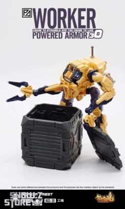 Forging Soul 1/60 AGS-30 Powered Armor Series Worker Priest Yellow Version -Prime Collectibles Store e3436f73cb