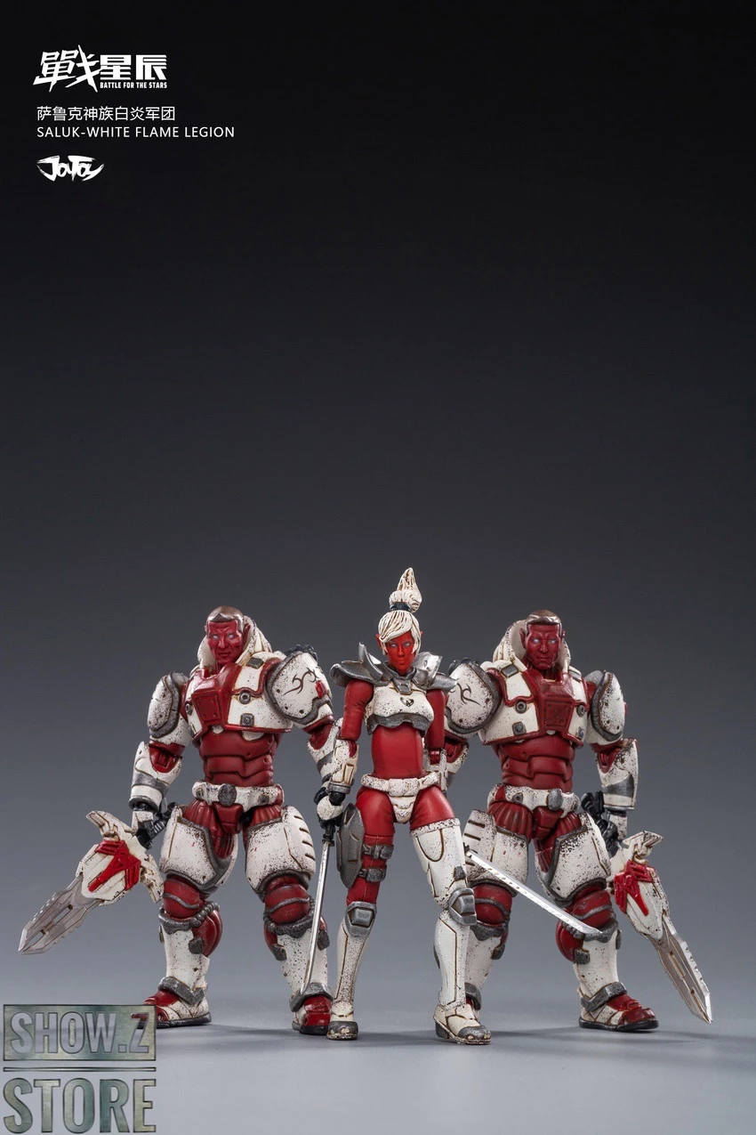JoyToy Source 1/18 Saluk White Flame Legion Set Of 3 7 JoyToy Source 1/18 Saluk White Flame Legion Set Of 3 - Image 5
