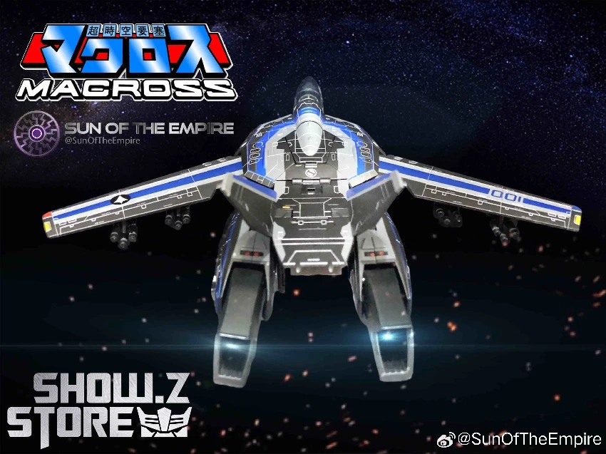 Kitzconcept 1/72 Macross VF-1S Dark Blue Version W/ Fast Pack Armor Limited Edition 9 Kitzconcept 1/72 Macross VF-1S Dark Blue Version W/ Fast Pack Armor Limited Edition - Image 7