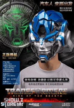 Killerbody 1/1 KB20069-57 Official Licensed Transformers Rise Of The Beasts Mirage Wearable Helmet W/ Voice Changer 22 Killerbody 1/1 KB20069-57 Official Licensed Transformers Rise Of The Beasts Mirage Wearable Helmet W/ Voice Changer -Prime Collectibles Store e43a1834ee