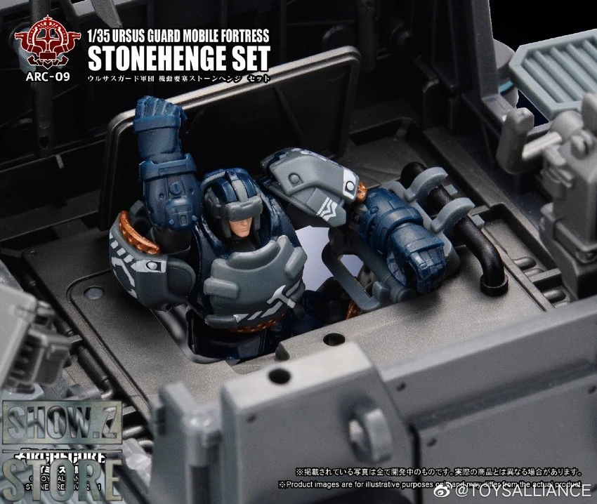 Toys Alliance ARC-09 Ursus Guard Mobile Fortress Stonehenge Set 10 Toys Alliance ARC-09 Ursus Guard Mobile Fortress Stonehenge Set - Image 8