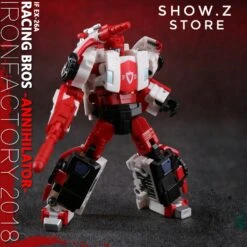 IronFactory EX-26A Racing Bros Annihilator Red Alert -Prime Collectibles Store e509d4596a