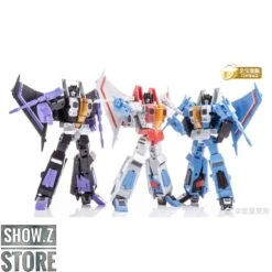 Jinbao DF-06 Air Craft: Battlers Starscream, Skywarp & Thundercracker Set Of 3 10 Jinbao DF-06 Air Craft: Battlers Starscream, Skywarp & Thundercracker Set Of 3 -Prime Collectibles Store e5b2ee420f