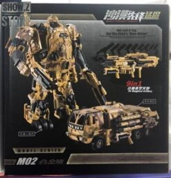 WeiJiang M-02 Robot Force Hound Oversized Black Apple Alloy Desert Version -Prime Collectibles Store e6b12a9f88