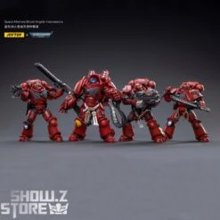 JoyToy Source 1/18 Warhammer 40K Blood Angels Intercessors Squad Set Of 4 -Prime Collectibles Store e7151e059e