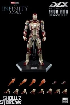 Threezero 1/12 Marvel Studios The Infinity Saga DLX Iron Man Mark 42 -Prime Collectibles Store e727a0c88b