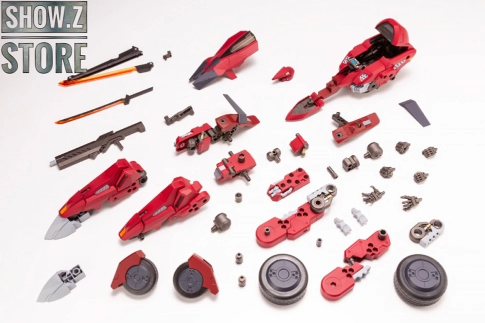 Kotobukiya Hexa Gear 1/24 Bulkarm Glanz Red Alert 6 Kotobukiya Hexa Gear 1/24 Bulkarm Glanz Red Alert - Image 4