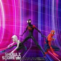 Sentinel Toys SV-ACTION Spider-Man: Into The Spider-Verse Spider-Gwen & Spider-Ham -Prime Collectibles Store e838f99abc