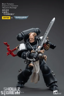 JoyToy Source 1/18 Warhammer 40K Black Templars Emperor's Champion Bayard's Revenge -Prime Collectibles Store e84d1bd925