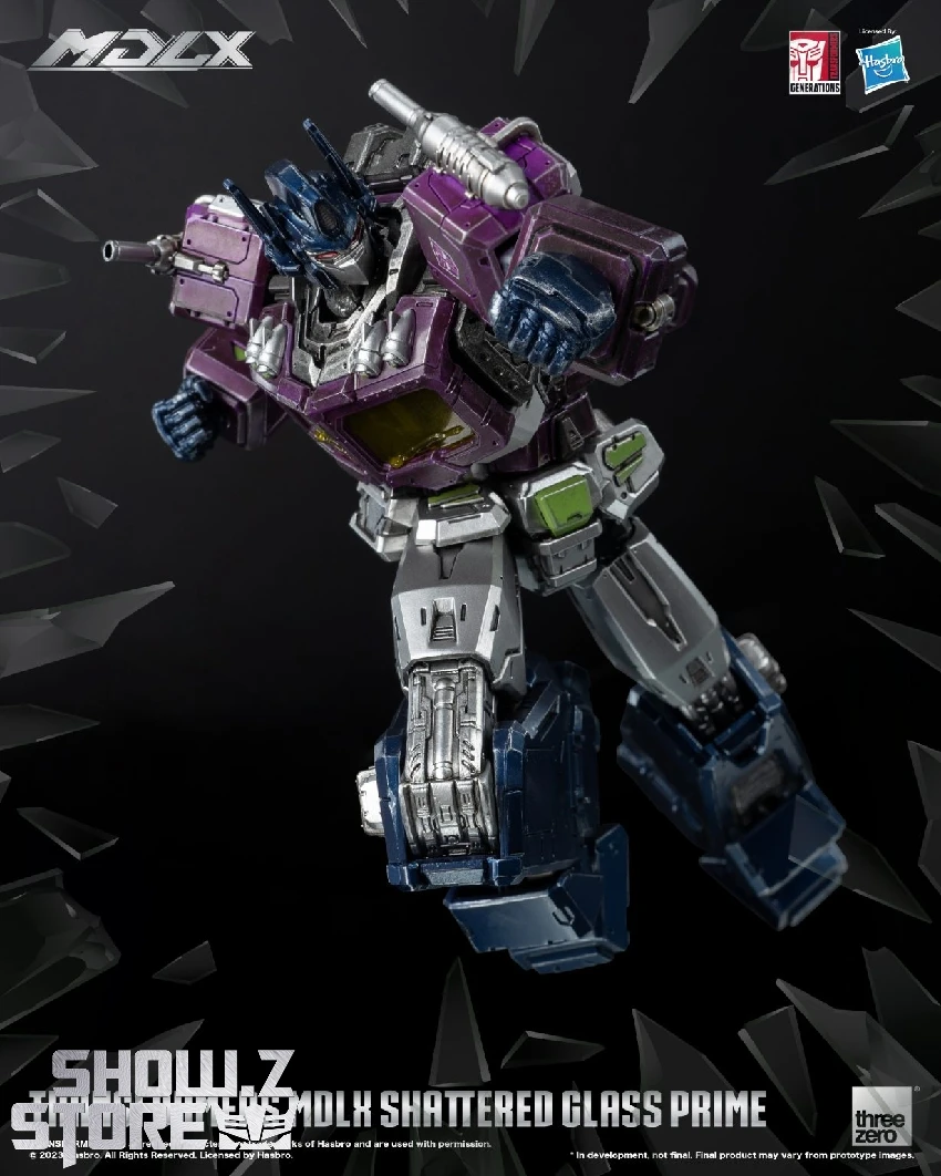 Threezero MDLX Shattered Glass Optimus Prime 16 Threezero MDLX Shattered Glass Optimus Prime - Image 14