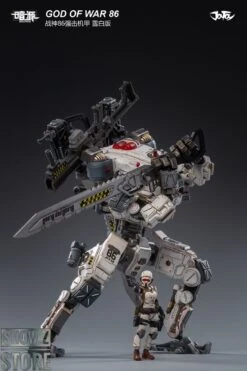 JoyToy Source 1/24 God Of War 86 Mecha W/ Pilot White Version -Prime Collectibles Store e865fd5e6e