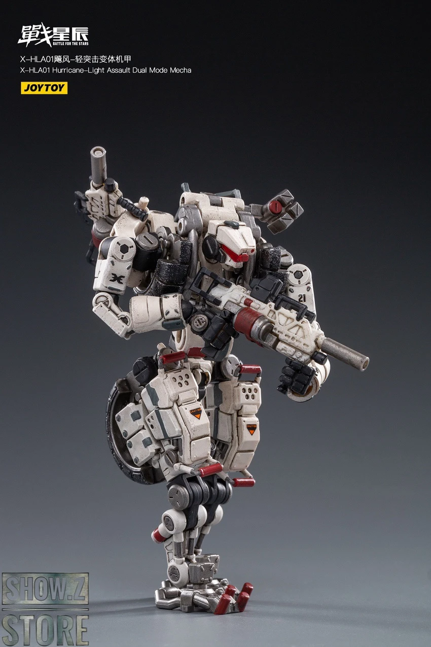 JoyToy Source 1/18 X-HLA01 Hurricane Light Assault Dual Mode Mecha White 10 JoyToy Source 1/18 X-HLA01 Hurricane Light Assault Dual Mode Mecha White - Image 8