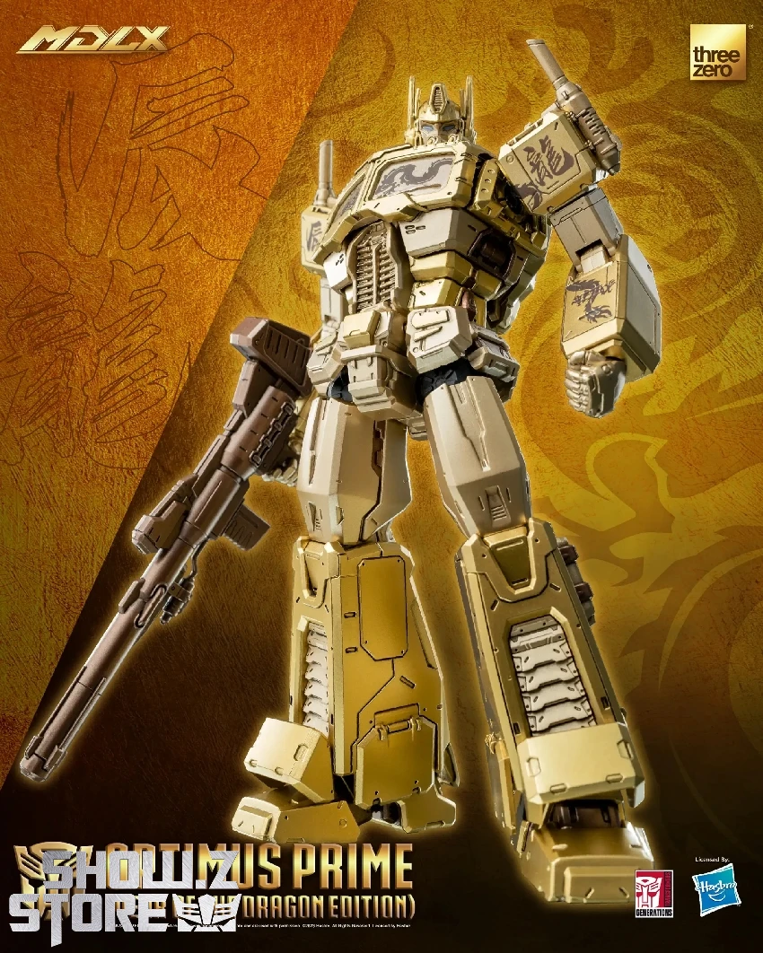 Threezero Transformers MDLX Optimus Prime Year Of The Dragon Edition 3 Threezero Transformers MDLX Optimus Prime Year Of The Dragon Edition