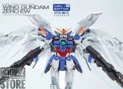 Navigator Toys Pre-Painted & Pre-Assembled Bandai XXXG-00W0 Wing Gundam Zero EW Ver.Ka -Prime Collectibles Store ee658219a8