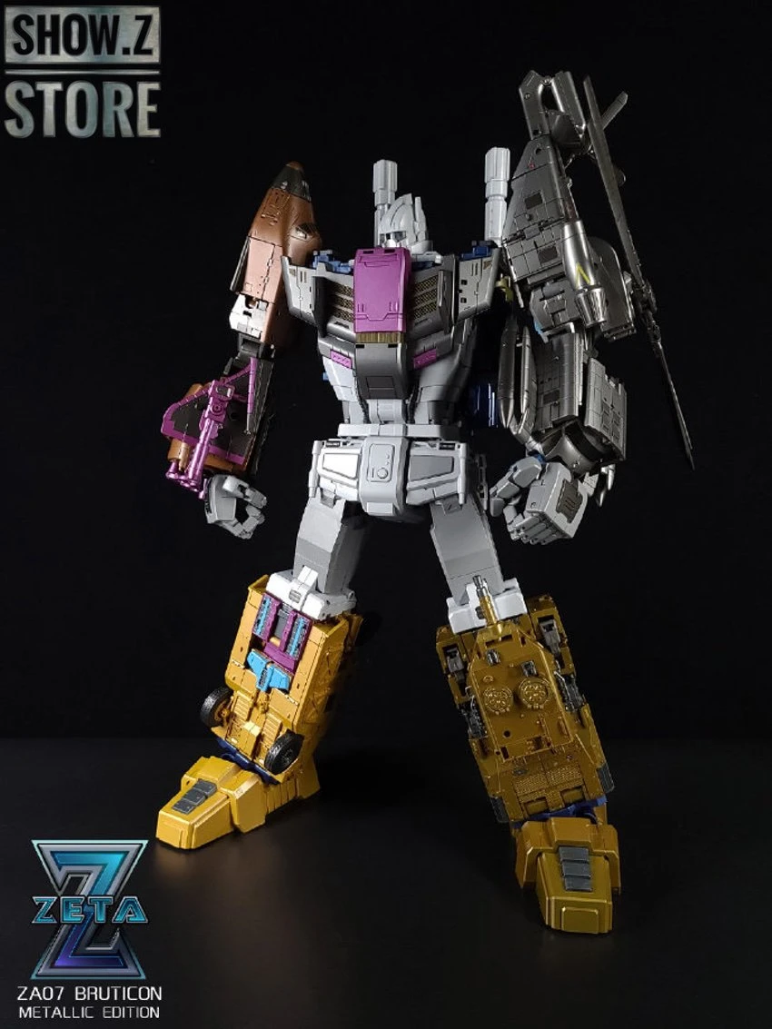 Zeta Toys ZA-07 Bruticon Bruticus Metallic Edition Full Set Of 5 7 Zeta Toys ZA-07 Bruticon Bruticus Metallic Edition Full Set Of 5 - Image 5