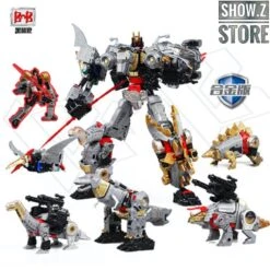 Black Mamba H6002-4B Raptor Slash & H6002-7B Robot Force Volcanicus Oversized Combiner Set Of 6 11 Black Mamba H6002-4B Raptor Slash & H6002-7B Robot Force Volcanicus Oversized Combiner Set Of 6 -Prime Collectibles Store f06b11dc6a