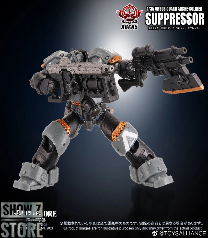 Toys Alliance ARC-05 Ursus Guard Arche-Soldier Suppressor 8 Toys Alliance ARC-05 Ursus Guard Arche-Soldier Suppressor - Image 6