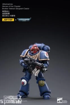 JoyToy Source 1/18 Warhammer 40K Ultramarines Heroes Of The Chapter Brother Veteran Sergeant Castor -Prime Collectibles Store f3205b0347