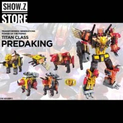 Hasbro POTP Titan Class Predaking Feral Rex Set Of 5 Figures -Prime Collectibles Store f44cc5b22e