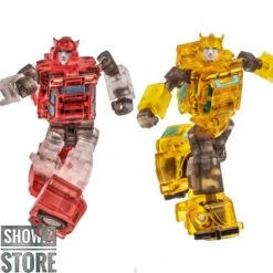 NewAge H25T Herbie Bumblebee & H26T Vanishing Point Cliffjumper Clear Version Set Of 2 -Prime Collectibles Store f59c57e807