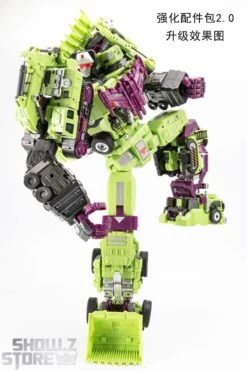 Jinbao Upgrade Kits For Devastator Gravity Builder Green Version -Prime Collectibles Store f9158189ca