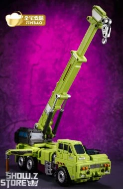 Jinbao DF03 Builder.D Devastator Green Version Set Of 6 Oversized Version -Prime Collectibles Store f92a69ce2f