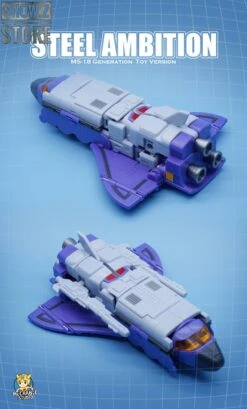 MechFansToys MS-18 Steel Ambition Astrotrain Generation Toy Version 20 MechFansToys MS-18 Steel Ambition Astrotrain Generation Toy Version -Prime Collectibles Store f985c5feb9 1