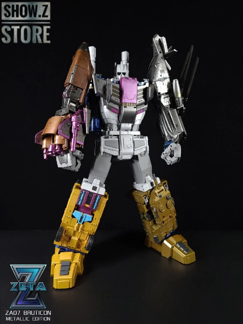Zeta Toys ZA-07 Bruticon Bruticus Metallic Edition Full Set Of 5 5 Zeta Toys ZA-07 Bruticon Bruticus Metallic Edition Full Set Of 5 - Image 3
