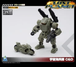 MechFansToys Lost Planet Powered-suit DA08C & DA09D Diaclone -Prime Collectibles Store fd89928358