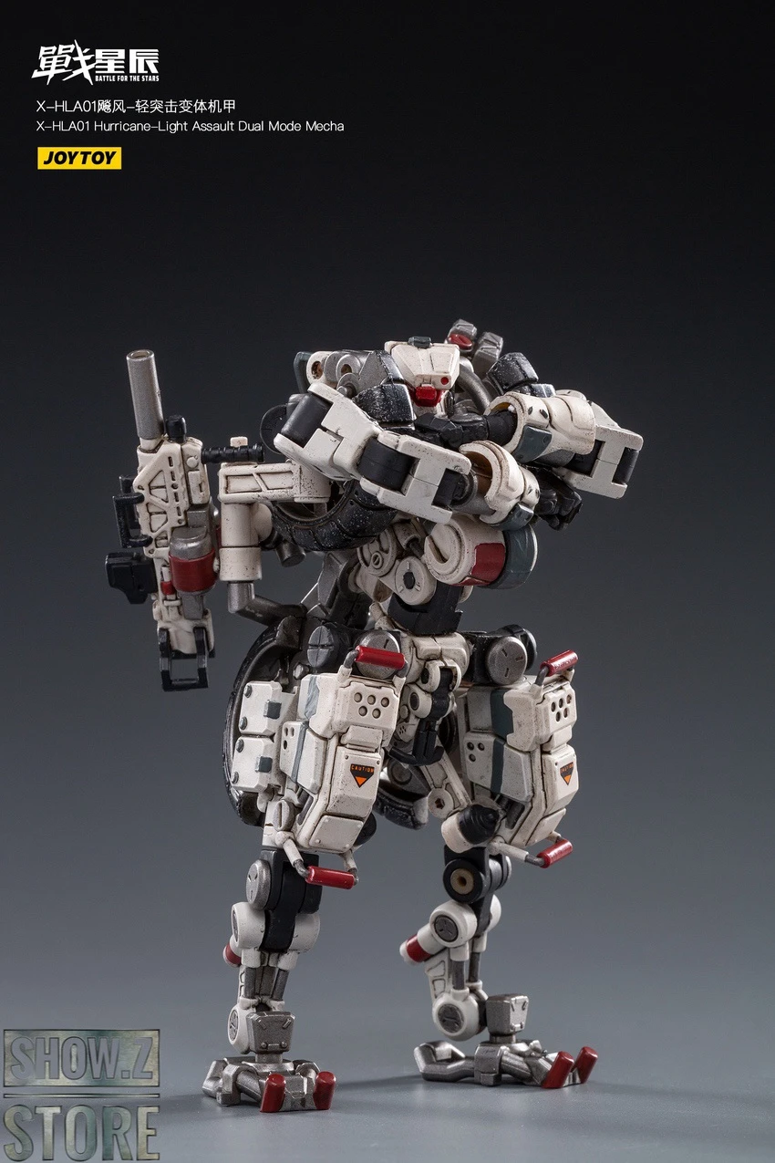 JoyToy Source 1/18 X-HLA01 Hurricane Light Assault Dual Mode Mecha White 9 JoyToy Source 1/18 X-HLA01 Hurricane Light Assault Dual Mode Mecha White - Image 7