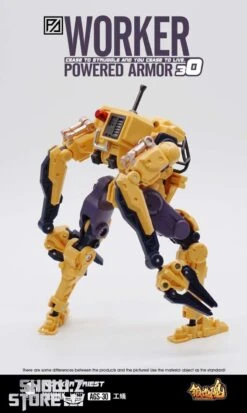Forging Soul 1/60 AGS-30 Powered Armor Series Worker Priest Yellow Version -Prime Collectibles Store fed0275ee4 1