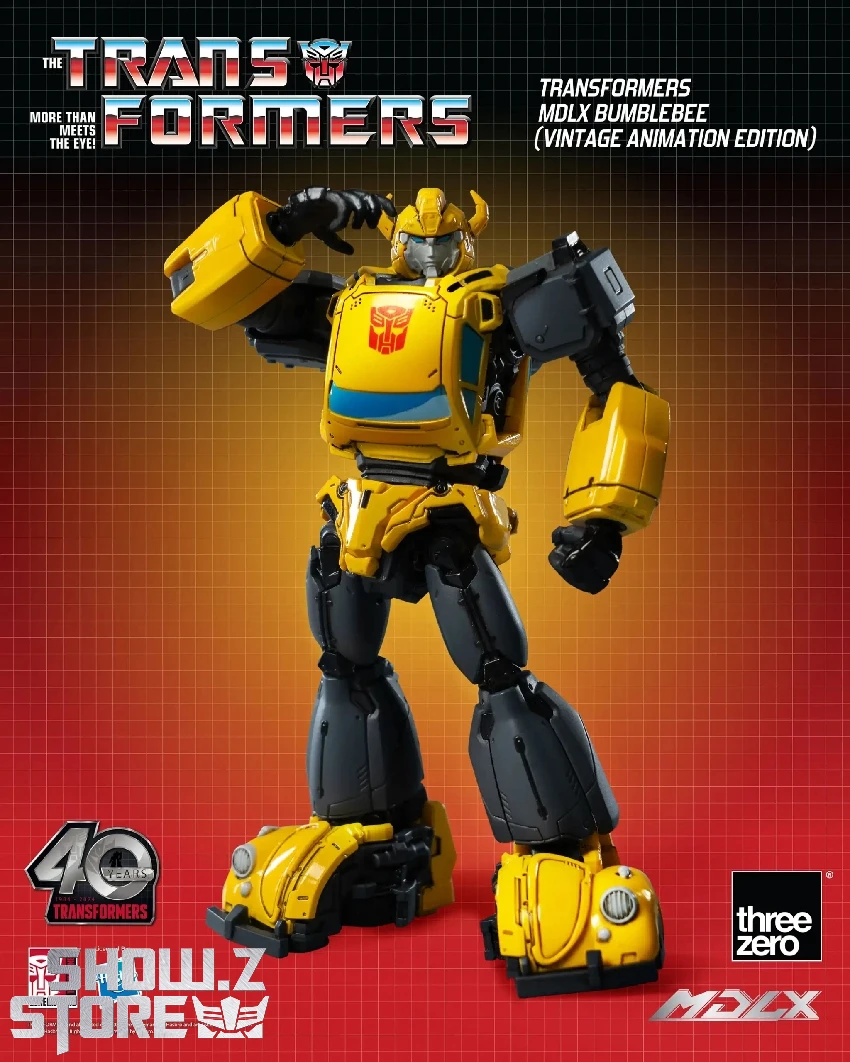 Threezero 3Z0693 MDLX Bumblebee Vintage Animation Edition 13 Threezero 3Z0693 MDLX Bumblebee Vintage Animation Edition - Image 11