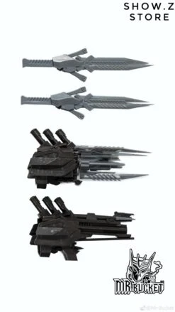 Mr-Bucket MR-02 Weapons Upgrade Kit Unique Toys UT R-01 Peru Kill AOE Lockdown -Prime Collectibles Store ff8364b06d